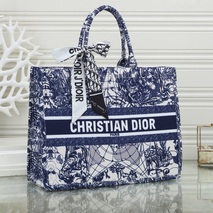 Dior women's tote bag shopping bag handbag shoulder bag-2