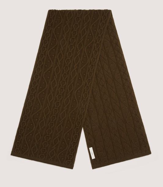 Cashmere scarf & pocket square Louis Vuitton Brown in Cashmere