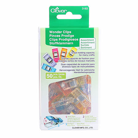 Wonder Clips, Red (50 pk)