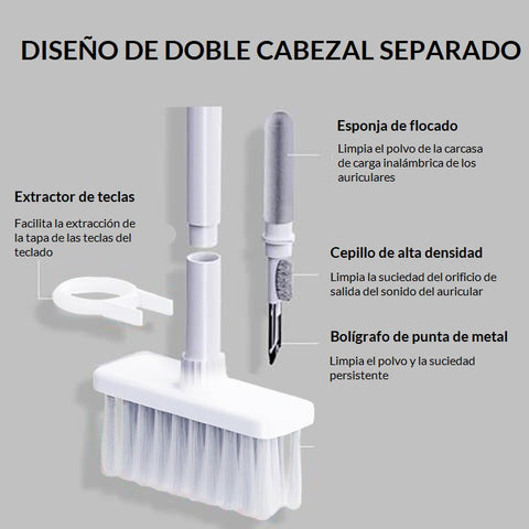 FloorBrush™ Cepillo Limpieza 2 en 1 - 120°