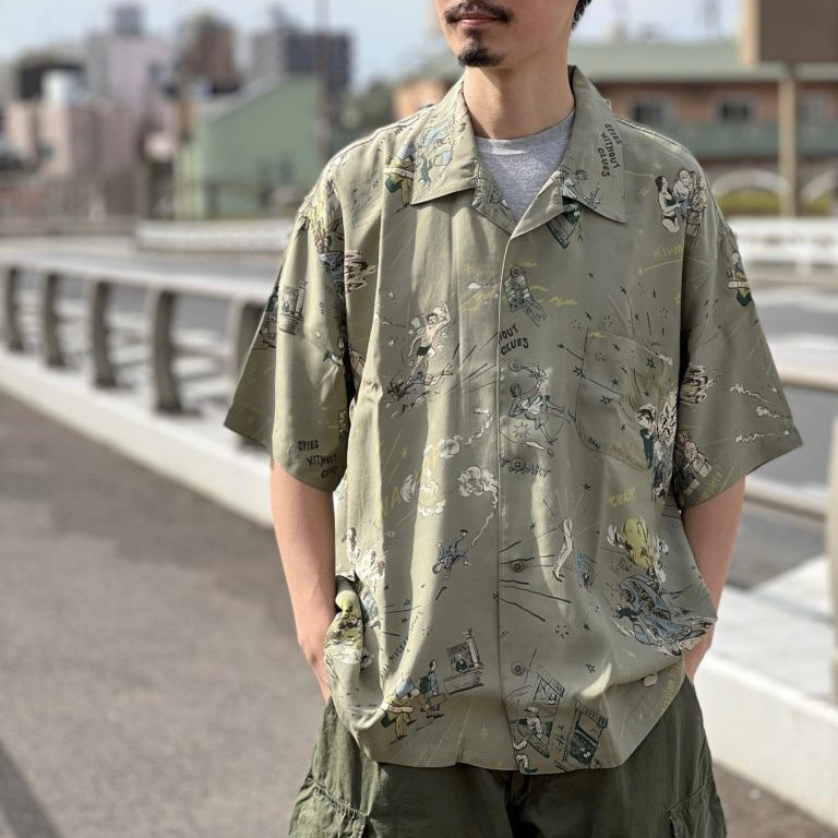 PorterClassic 落ちこぼれスパイALOHA SHIRT | kinderpartys.at