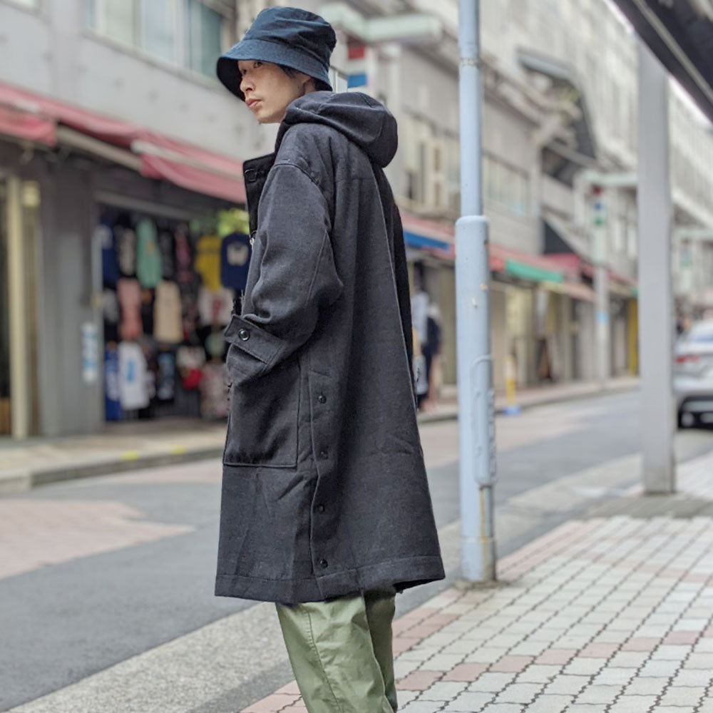 Engineered Garments Fireman Duffle Coat | www.jarussi.com.br