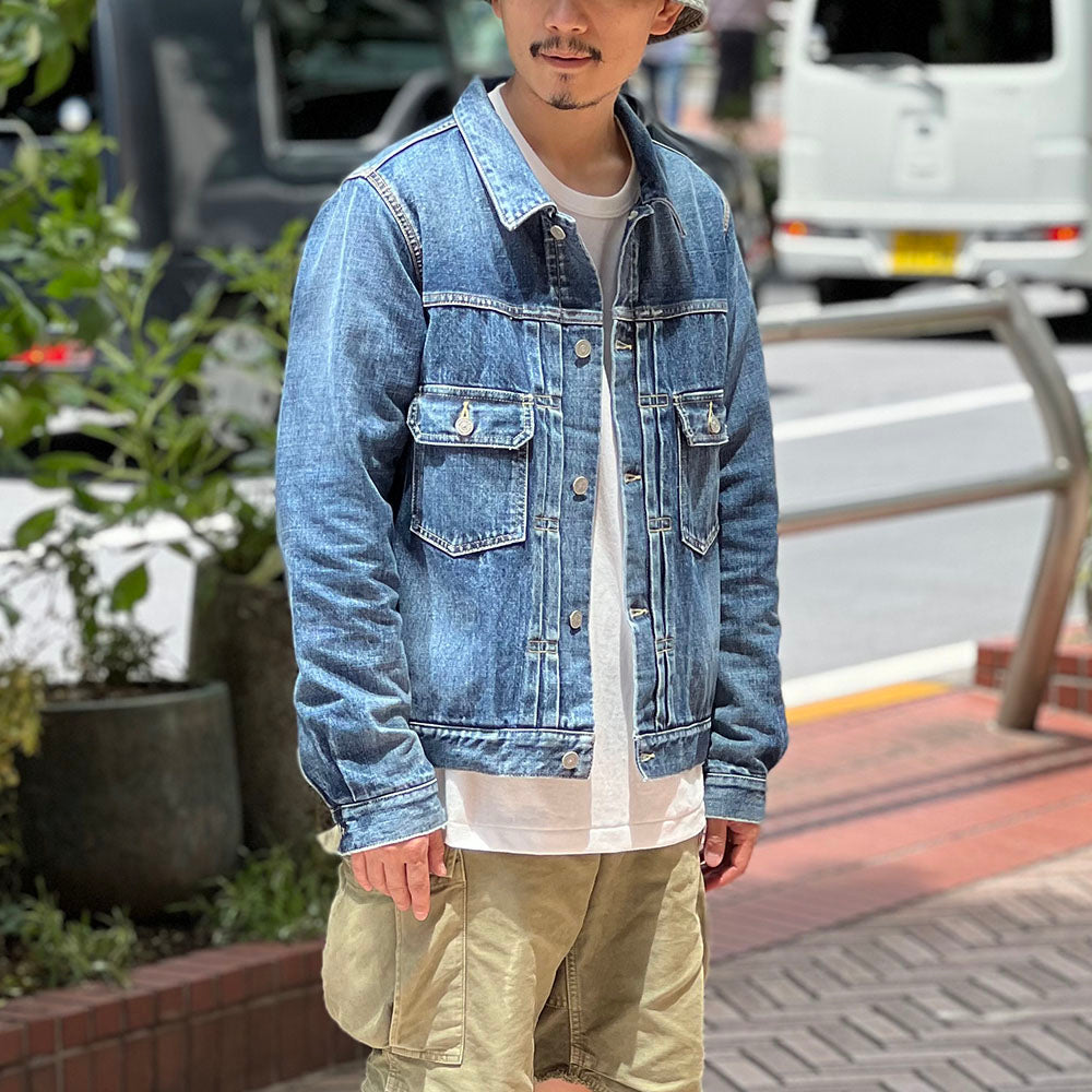 visvim SS 101 JKT DMGD- 1001デニムジャケットiris-