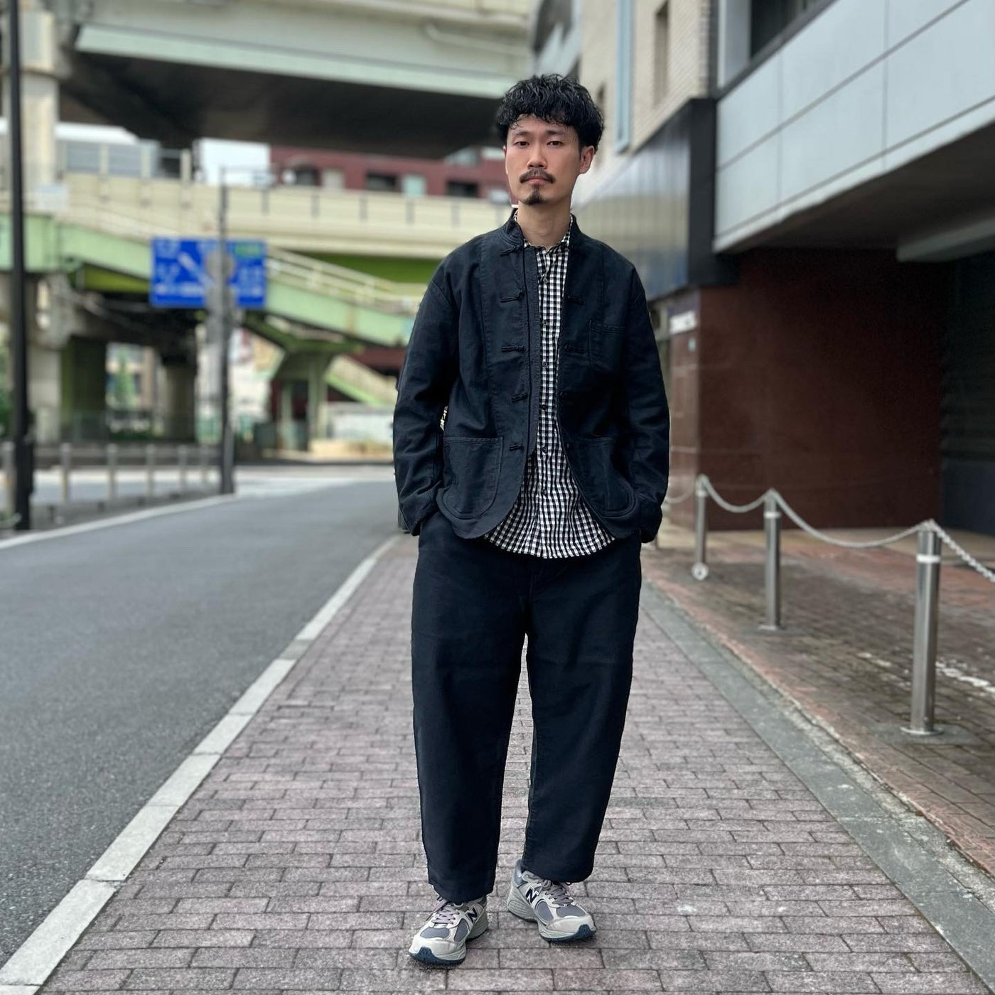 PORTER CLASSIC 17AW モールスキン チャイナ セットアップ - アウター