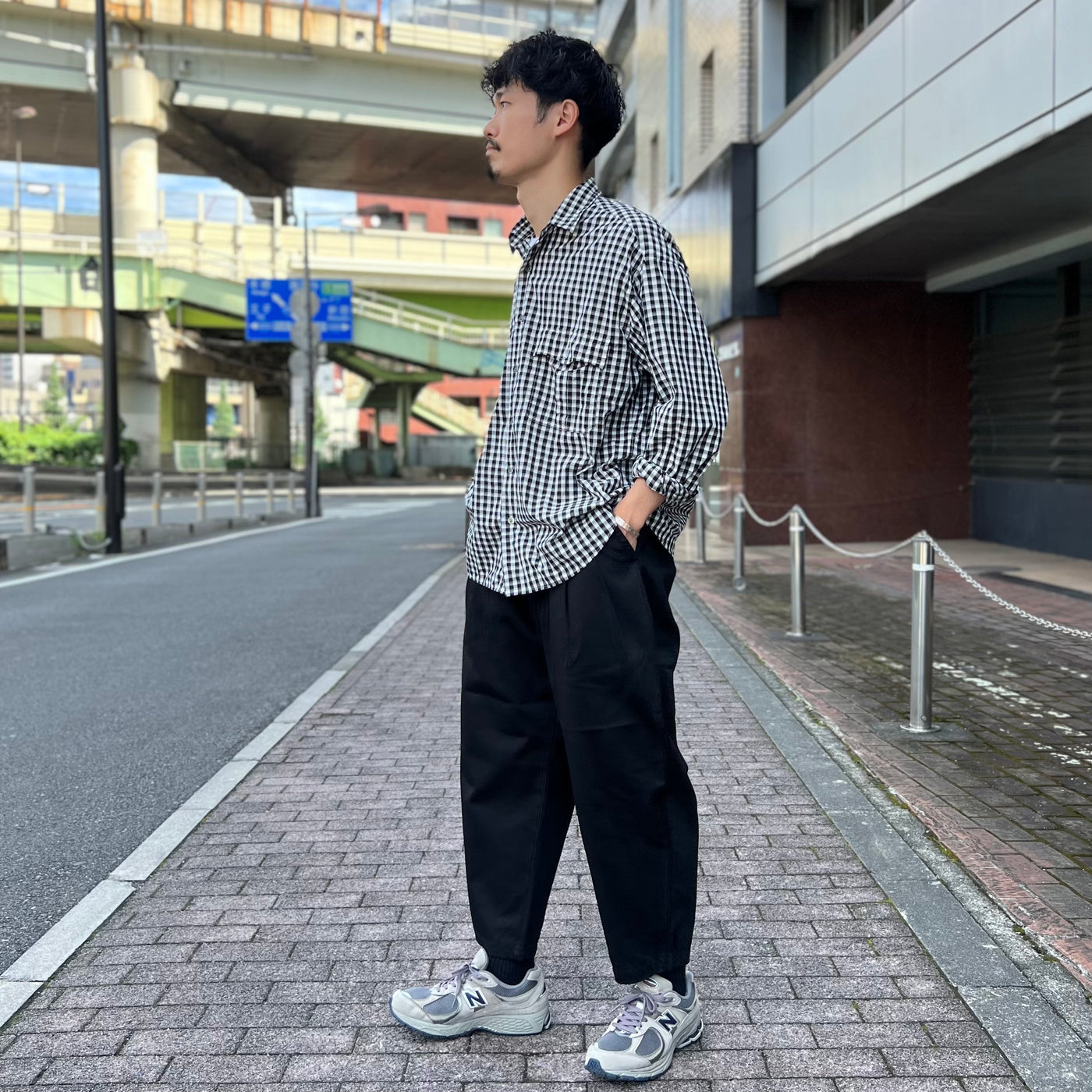 Porter Classic BING CHINOS チャコールグレー