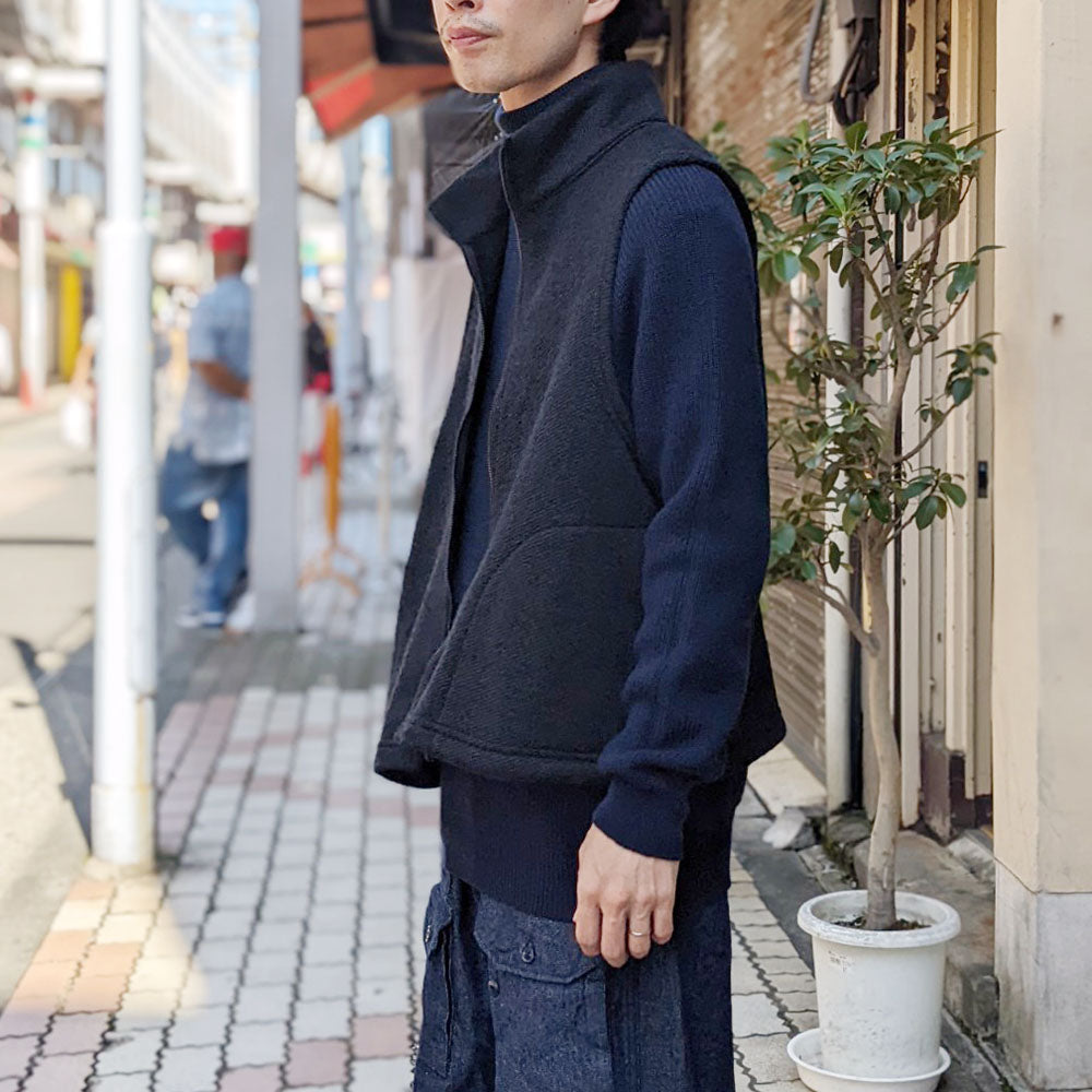 ENGINEERED GARMENTS High Knit Mock Vest - 通販 - hanackenovinky.cz