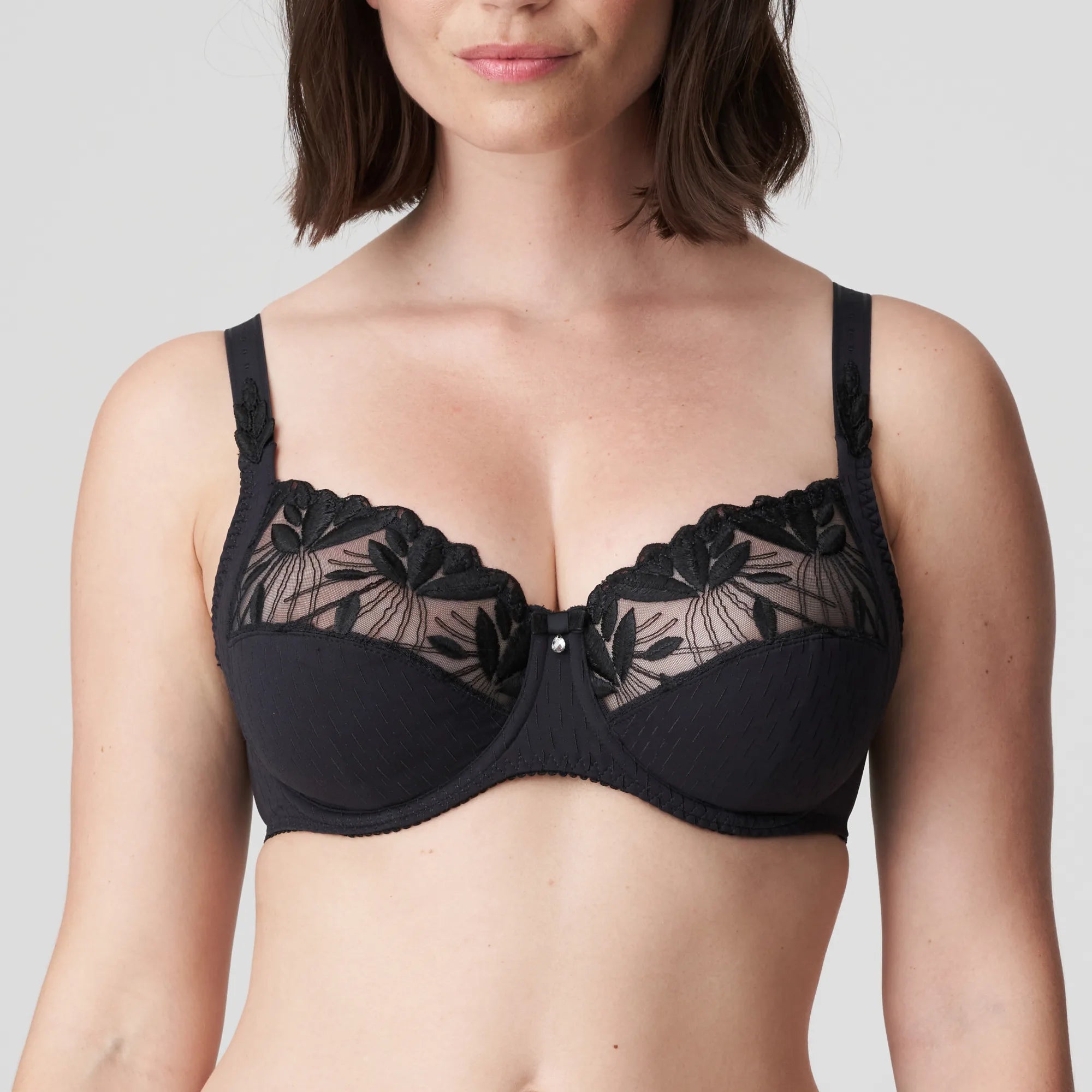 PrimaDonna Bra - Forever Full Cup Bra 0163001 - Black -FREE