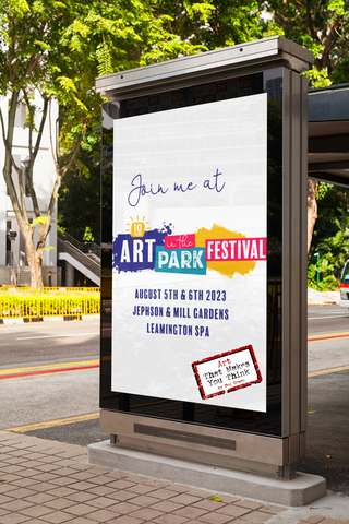 Art in the Park, Leamington Spa. Art that makes you think by Ben Cowan August 5th & 6th August