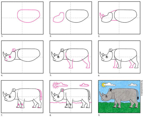 Comment dessiner un éléphant étape par étape