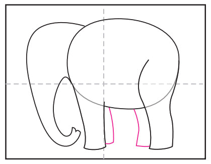 Comment dessiner un éléphant étape par étape