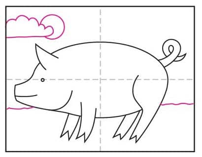 Comment dessiner un cochon
