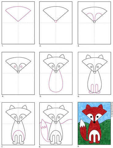 Comment dessiner un renard étape par étape