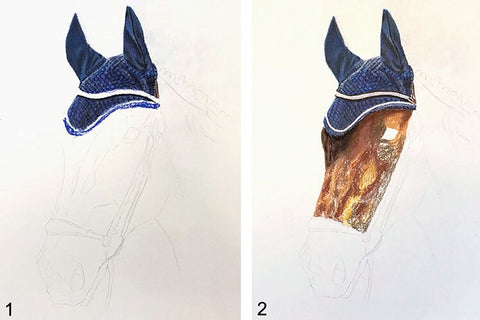 Comment dessiner un cheval étape par étape