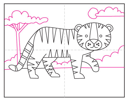 Comment dessiner un tigre