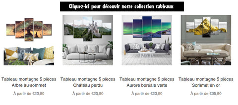 tableaux montagnes