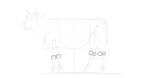 Comment dessiner une vache