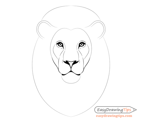 Comment dessiner un lion - Un tutoriel de dessin de lion 