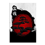 Japan Bushido Samurai Creativity Kanji Canvas Painting 