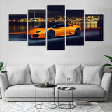 Tableau voiture Lamborghini orange | La maison des tableaux