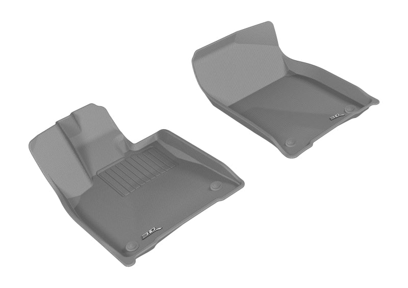 3D MAXpider L1LX05511501 2020 fits Lexus 16-20 RX/RX Hybrid Kagu 1st Row Floormat - Gray