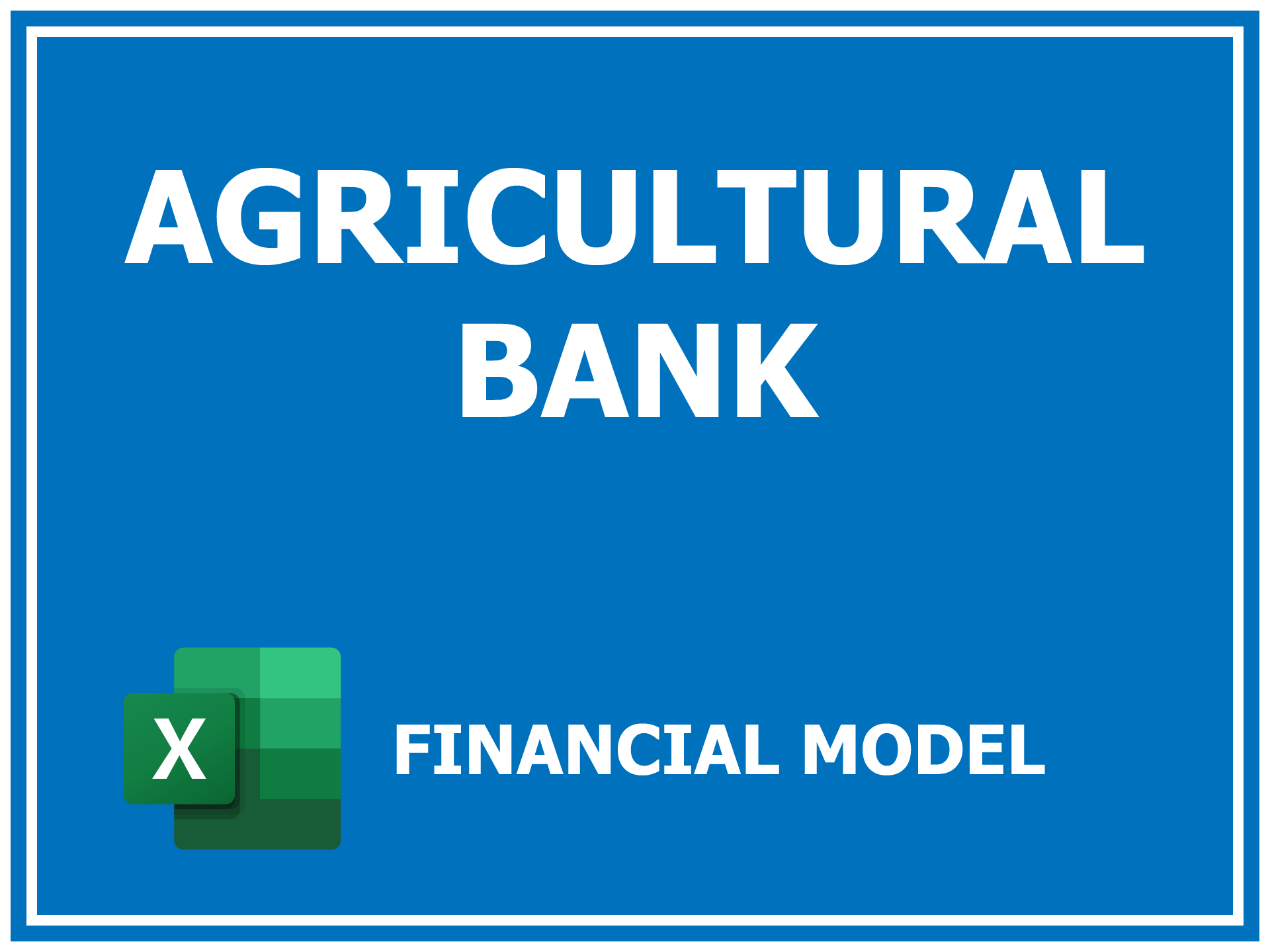 Excel financial model