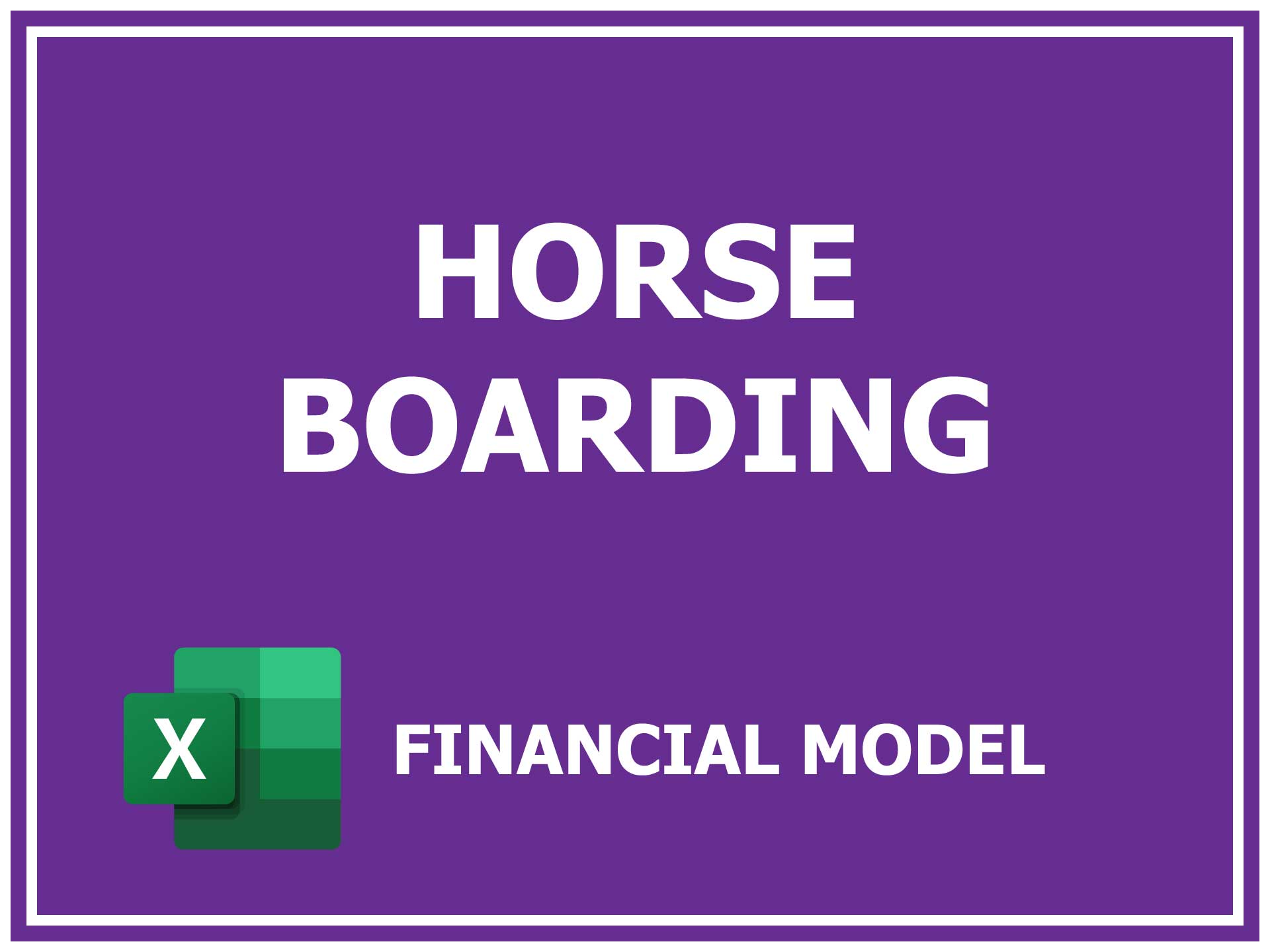 horse boarding business plan