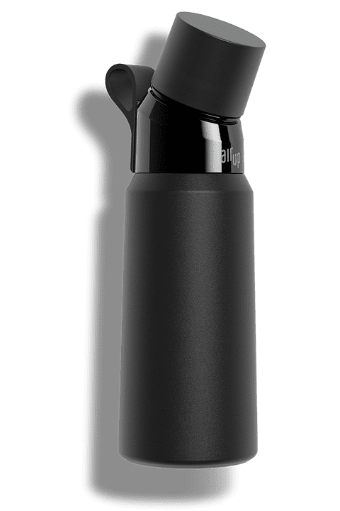 Air Up Original Bottle (Steel Edition, Pitch Black), Furniture