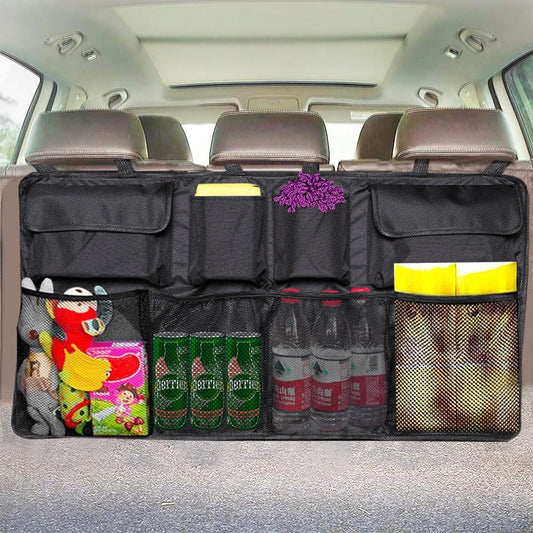  Upgrade Car Ceiling Cargo Net Pocket,31.5x21.6 Strengthen  Load-Bearing and Droop Less Double-Layer Mesh Car Roof Storage Organizer,Truck  SUV Travel Long Road Trip Camping Interior Accessories : Automotive