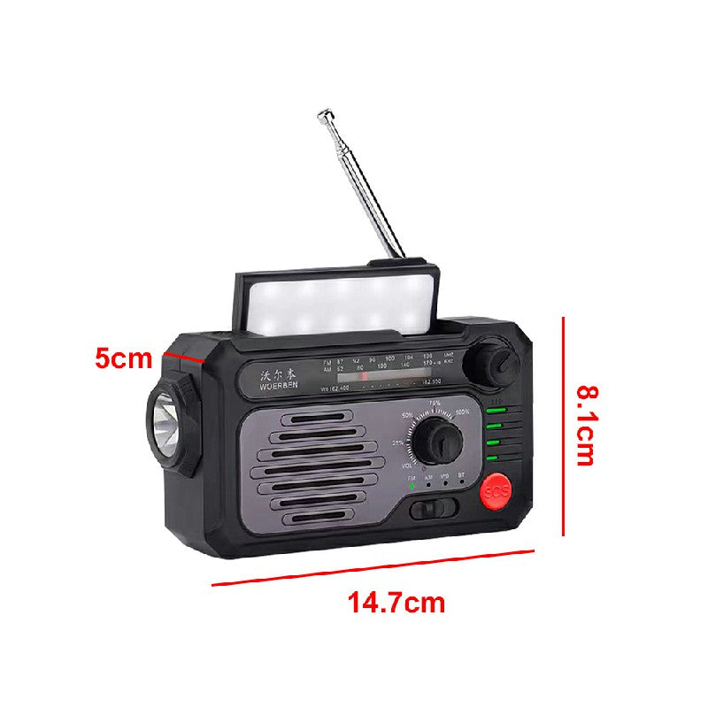 Multifunctional Emergency Solar Radio AM FM