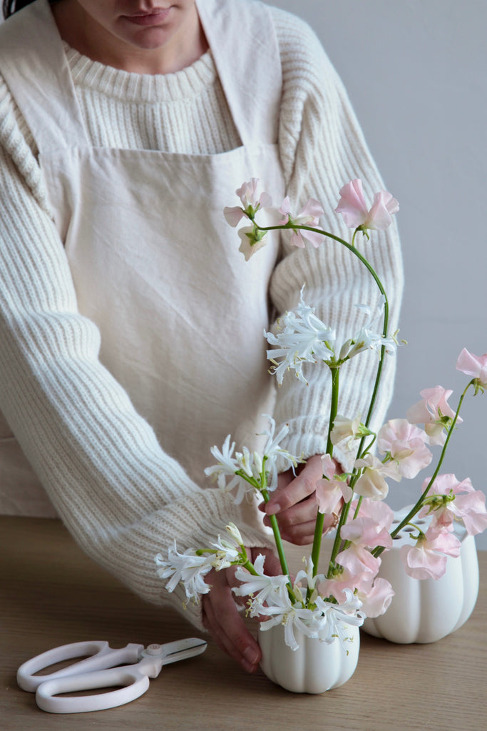 The Floral Society Flower Frog Vase