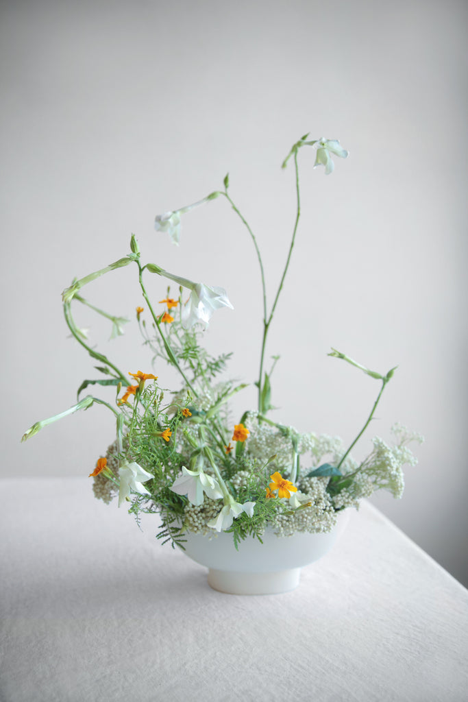 The Floral Society Compote Vase