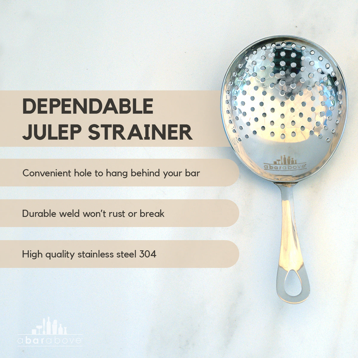 Complete 3-Piece Bar Strainer Set