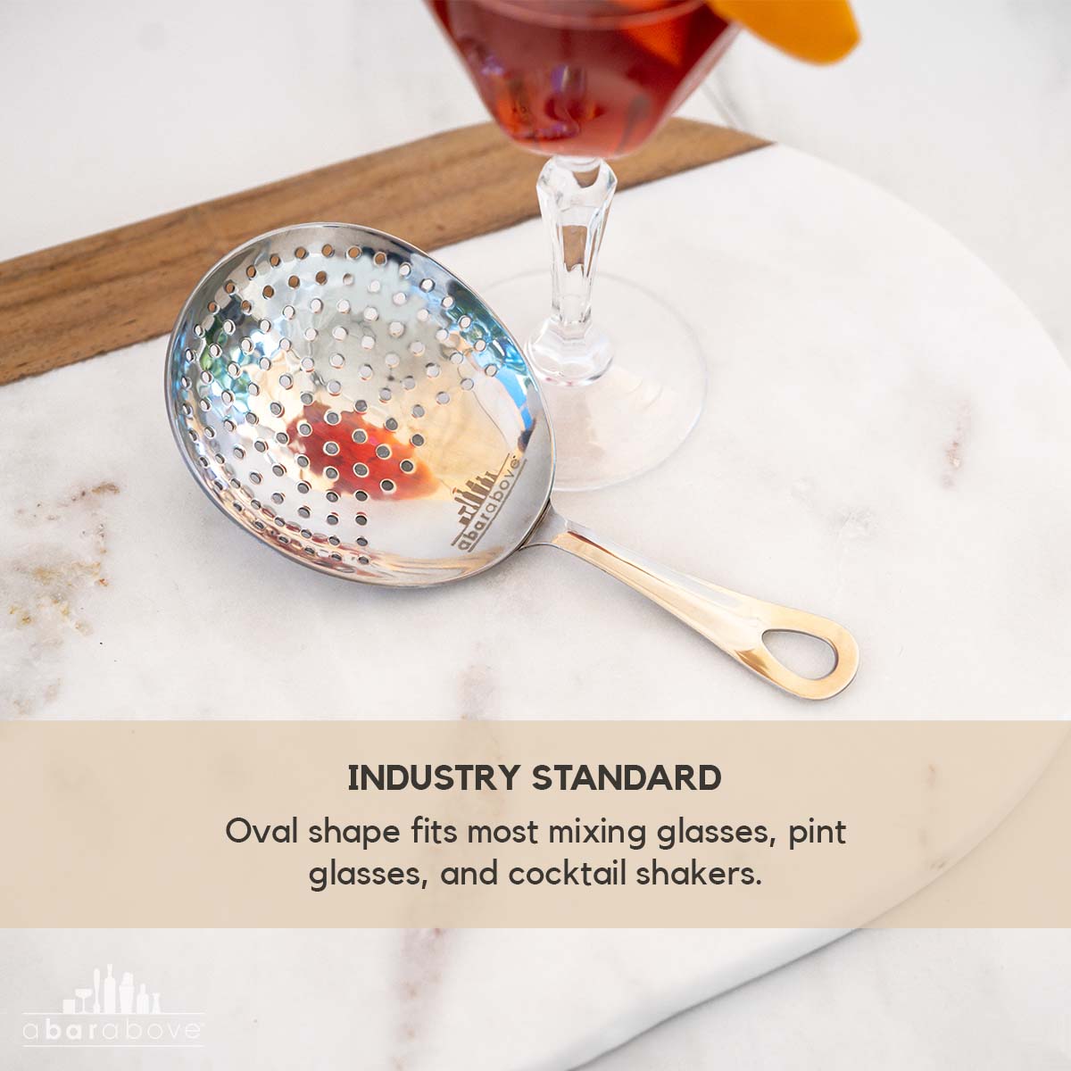 Copper Julep Strainer