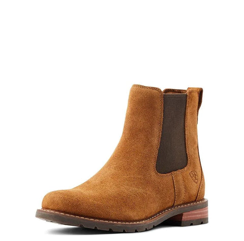 a brown Ariat Wexford boot