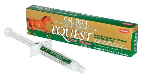equest horse wormer paste and packaging