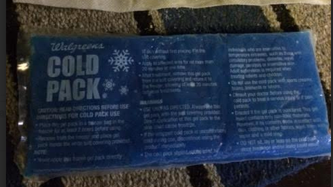 a cold pack use in horse ice boots