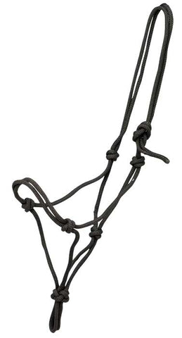 a knotted rope halter