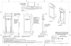 Through wall package delivery install instructions