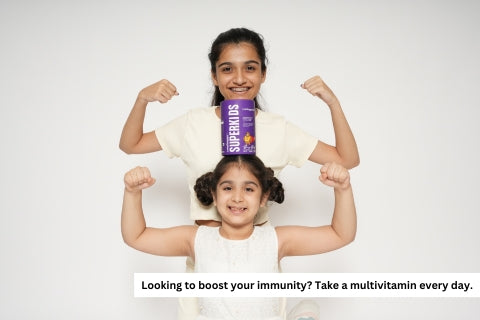 Looking to boost your immunity? Take a multivitamin every day.
