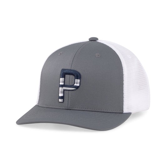 Puma Trucker P Snapback Cap Blue Bell