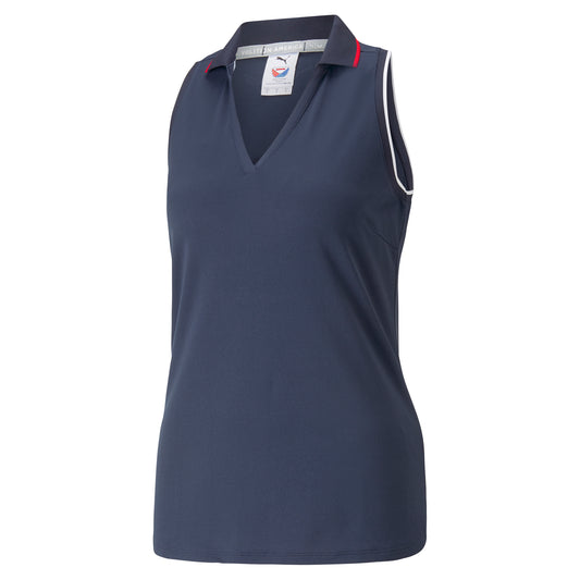 Women's Volition Stars Sleeveless Golf Polo – PUMA Golf