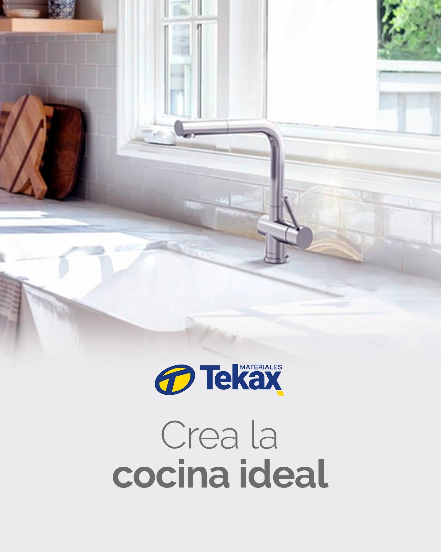 Materiales Tekax Crea la cocina ideal