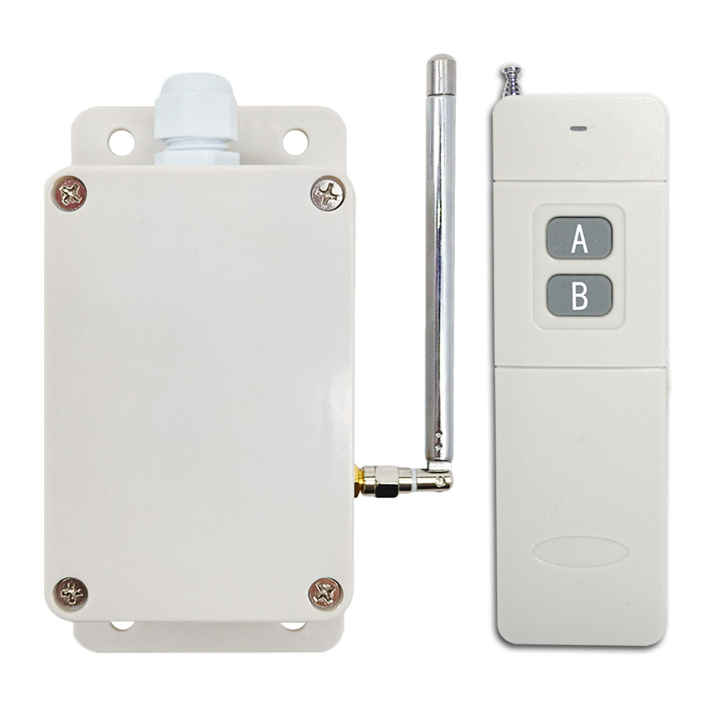 1Way Long Range DC Power 30A High Power RF Wireless Remote Switch With Dry Contact Output (Model 0020303)