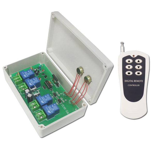 2 Channel 10A DC Power RF Remote Controller / Receiver Speed Adjustabl – Wireless  Remote Switches Online Store