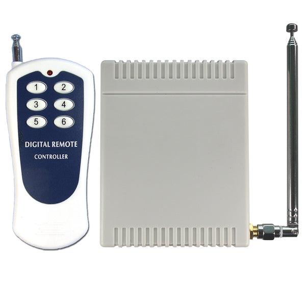 Double Pole Double Throw (DPDT) Wireless Remote Switch For Winch Crane  Electric Hoist