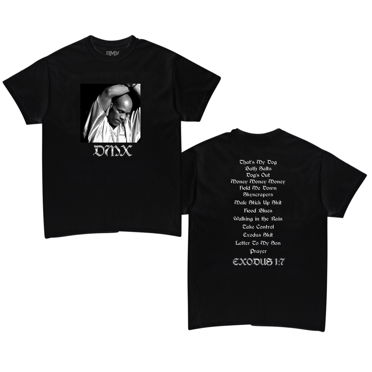 Exodus Black Photo Tee - DMX product image