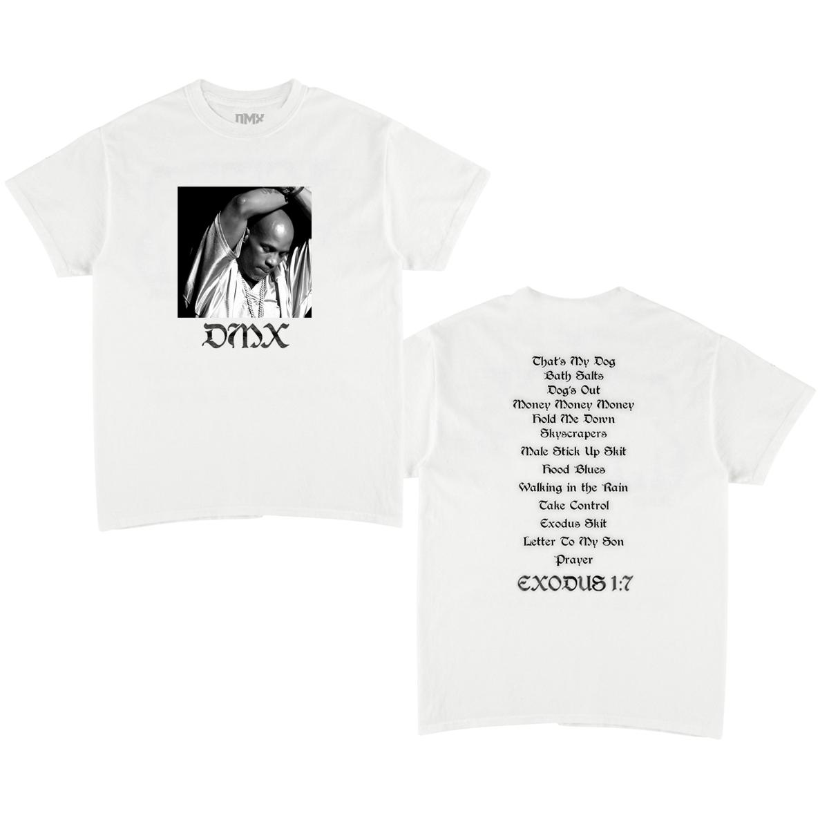 Exodus White Photo Tee - DMX product image