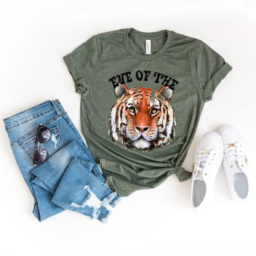 Eye Of The Tiger Short Sleeve Graphic Tee