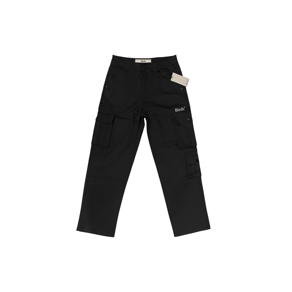 誠実】 新品タグ付き meer. BIG POCKET NYLON PANTS /BLK - パンツ