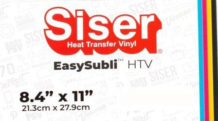 Siser EasySubli Heat Transfer Film * 12 x 20 sheet – Cheer Haven LLC.
